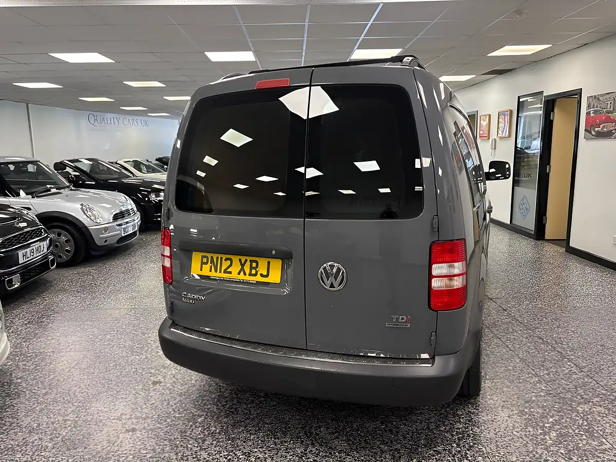 Used 2012 Volkswagen Caddy Maxi C20 Maxi Panel Van Grey - Interior and Exterior details 11