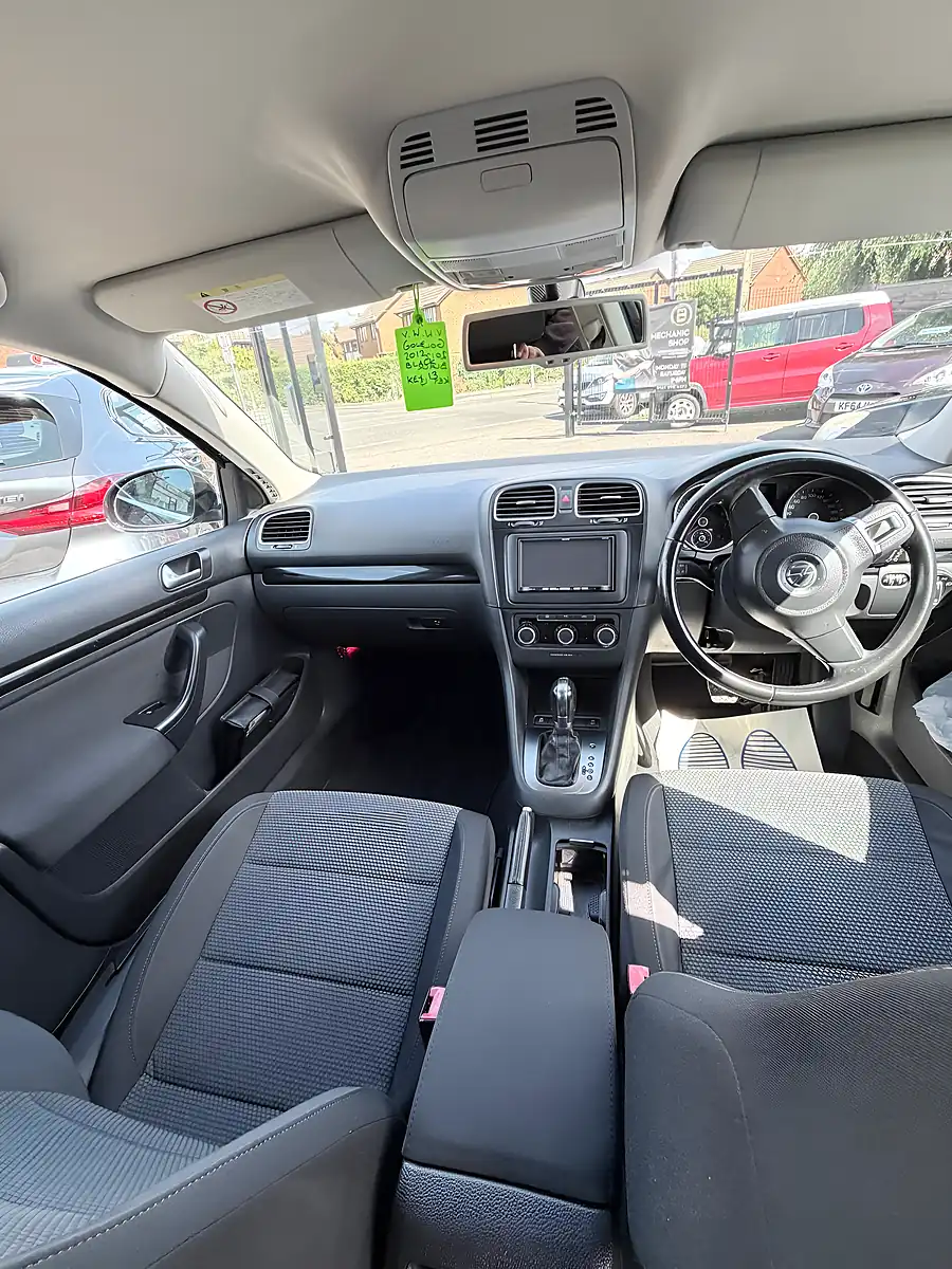 Used 2012 Volkswagen Golf Estate Black - Interior and Exterior details 8