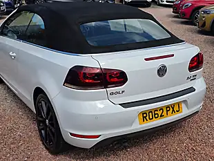 Used 2012 Volkswagen Golf GT Cabriolet White - Interior and Exterior details 10