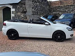 Used 2012 Volkswagen Golf GT Cabriolet White - Interior and Exterior details 13