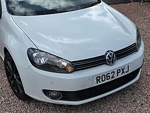 Used 2012 Volkswagen Golf GT Cabriolet White - Interior and Exterior details 2