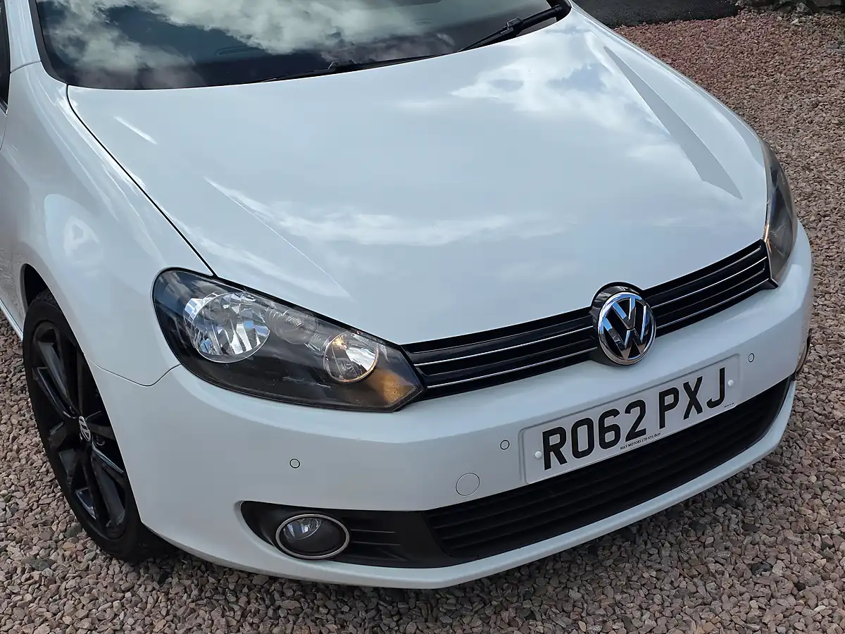Used 2012 Volkswagen Golf GT Cabriolet White - Interior and Exterior details 2