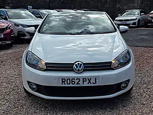 Used 2012 Volkswagen Golf GT Cabriolet White - Interior and Exterior details 3