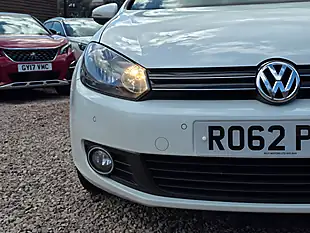 Used 2012 Volkswagen Golf GT Cabriolet White - Interior and Exterior details 4