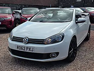 Used 2012 Volkswagen Golf GT Cabriolet White - Interior and Exterior details 5