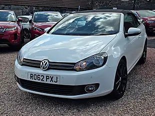 Used 2012 Volkswagen Golf GT Cabriolet White - Interior and Exterior details 7
