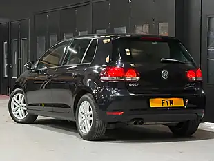 Used 2012 Volkswagen Golf GT (leather) Black - Interior and Exterior details 5