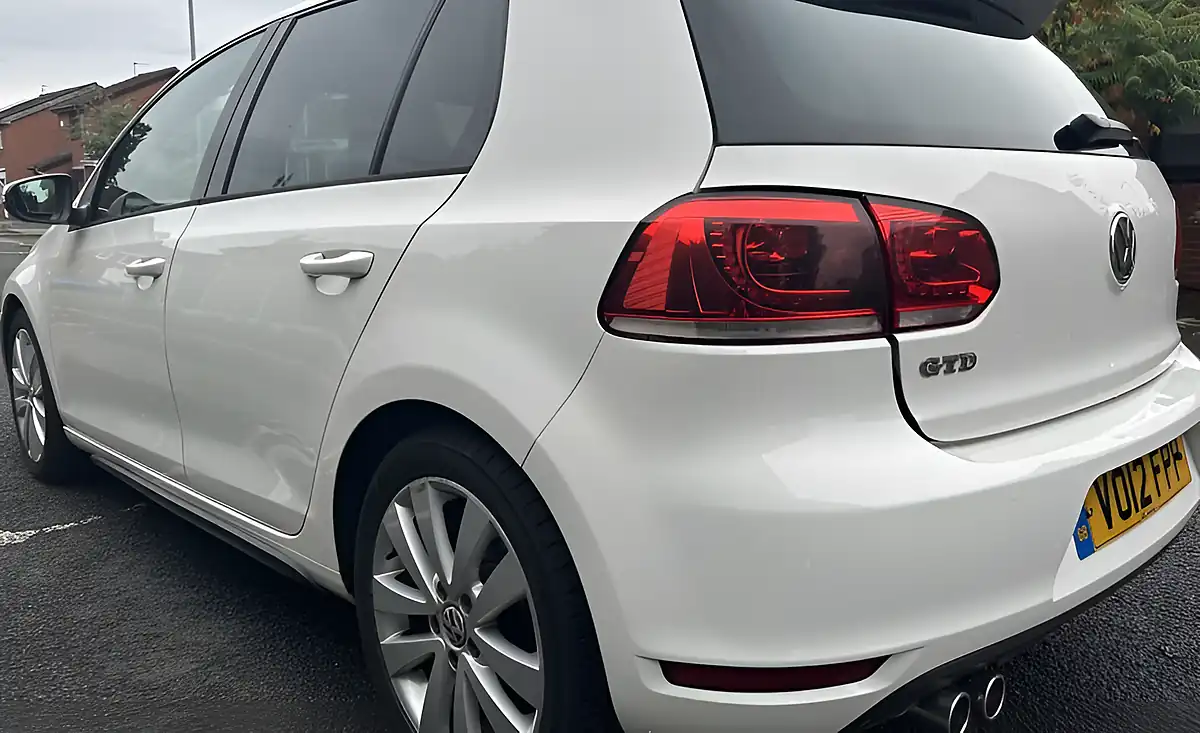 Used 2012 Volkswagen Golf Gtd Leather White - Interior and Exterior details 9