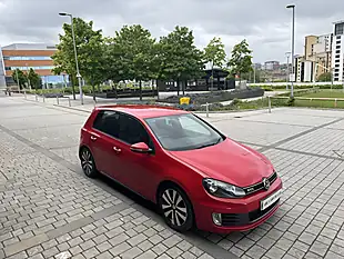 Used 2012 Volkswagen Golf Gtd Red - Interior and Exterior details 3