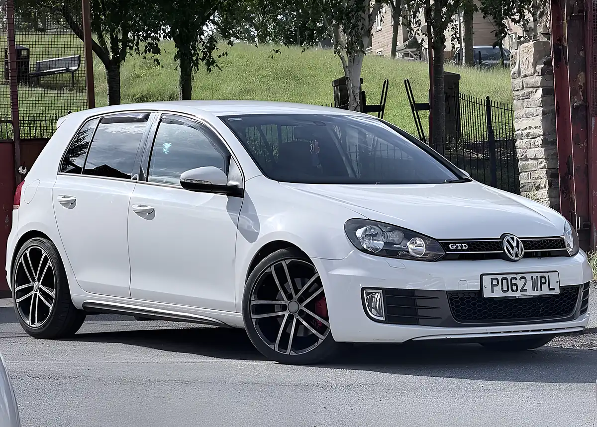 Used 2012 Volkswagen Golf Gtd White - Front View