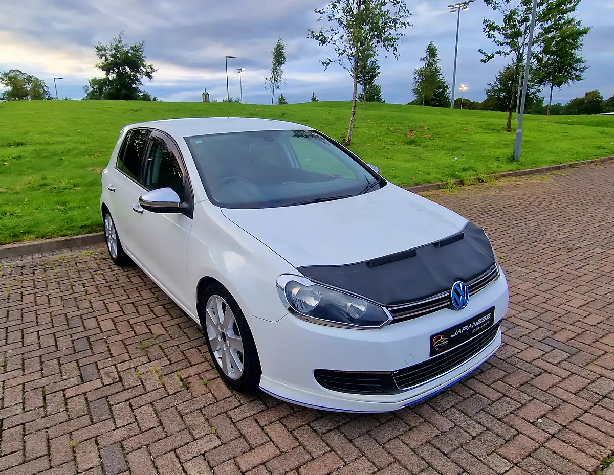 Used 2012 Volkswagen Golf White - Front View