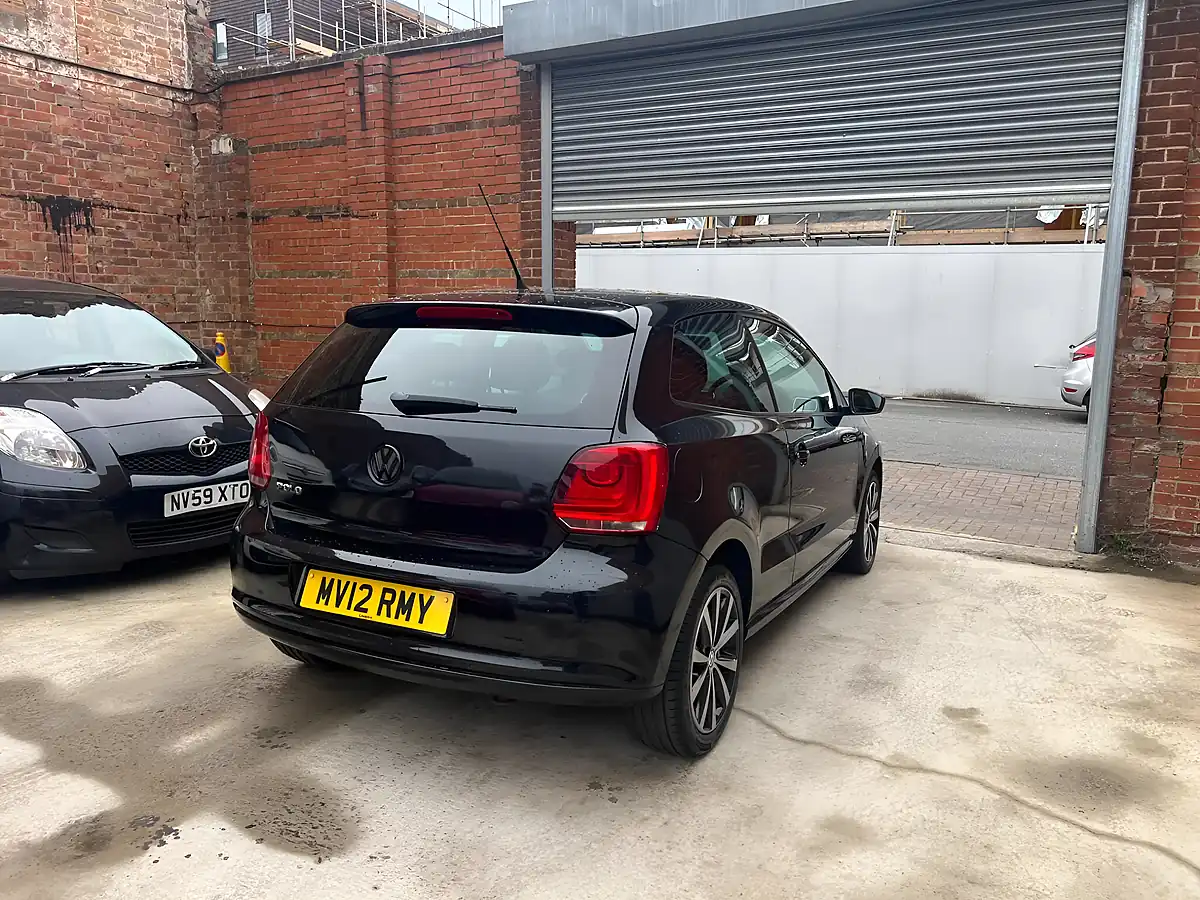Used 2012 Volkswagen Polo Match Black - Interior and Exterior details 4