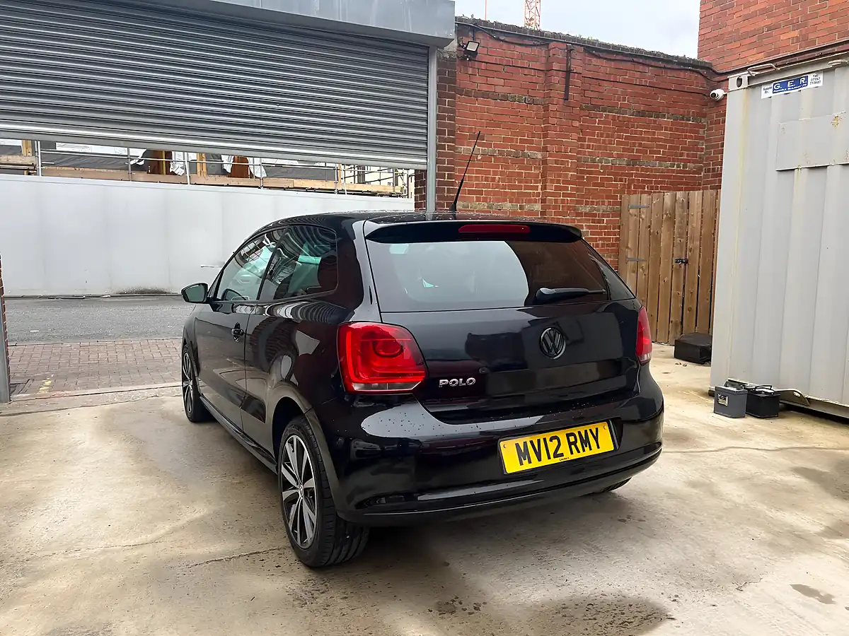 Used 2012 Volkswagen Polo Match Black - Interior and Exterior details 5