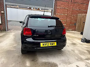 Used 2012 Volkswagen Polo Match Black - Interior and Exterior details 6