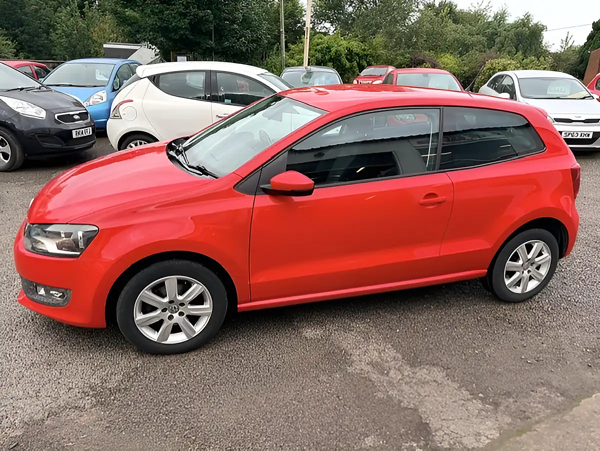 Used 2012 Volkswagen Polo Match Red - Front View