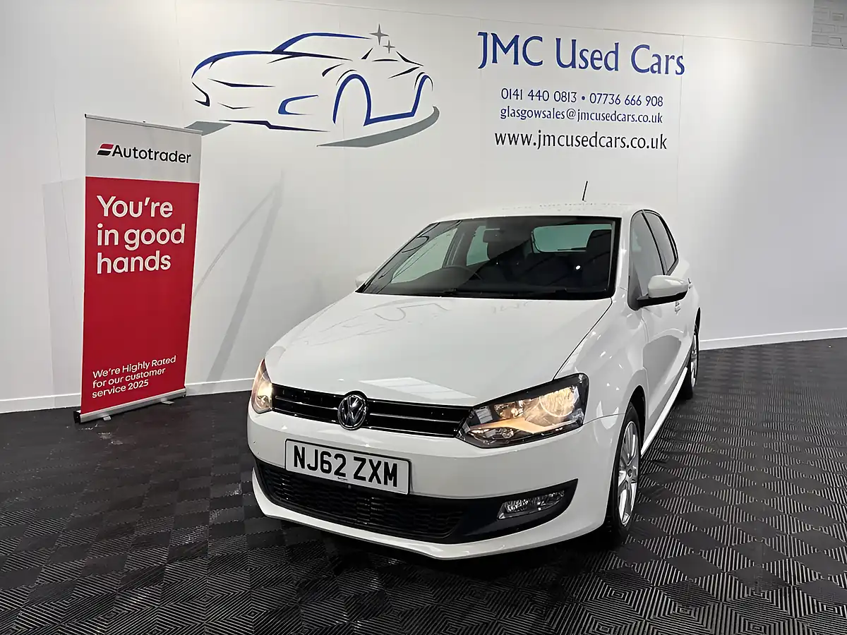 Used 2012 Volkswagen Polo Match White - Front View