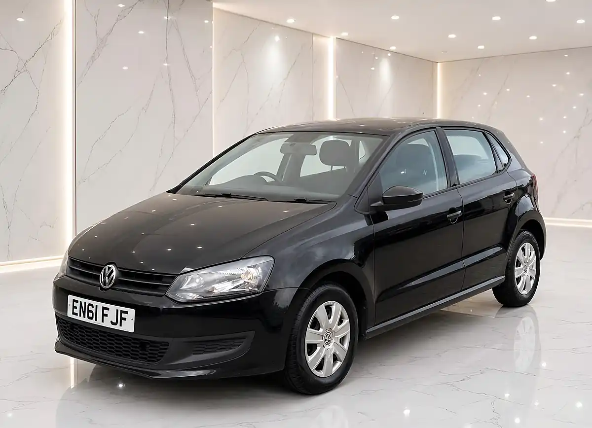 Used 2012 Volkswagen Polo S Euro 5 Black Metallic - Interior and Exterior details 3