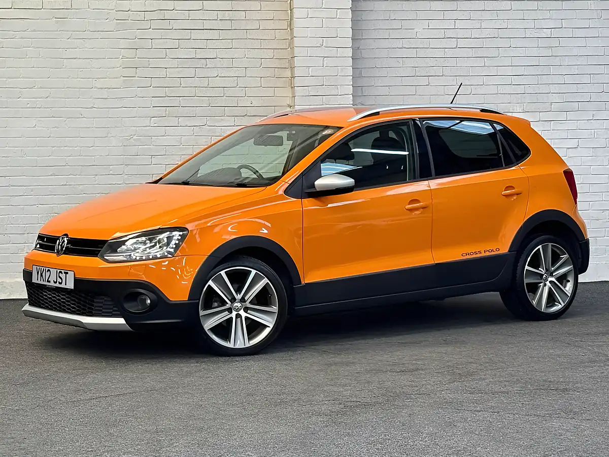 Used 2012 Volkswagen Polo Se Cross Magma Orange - Front View