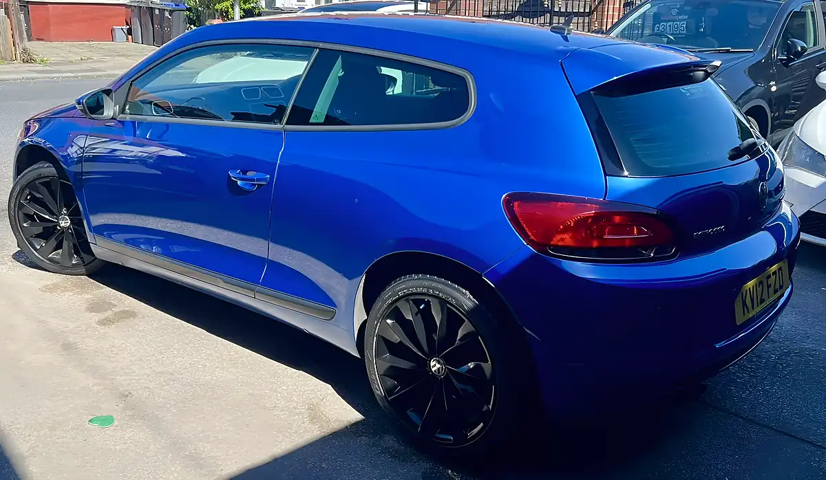Used 2012 Volkswagen Scirocco GT Electric Metallic Blue - Interior and Exterior details 10