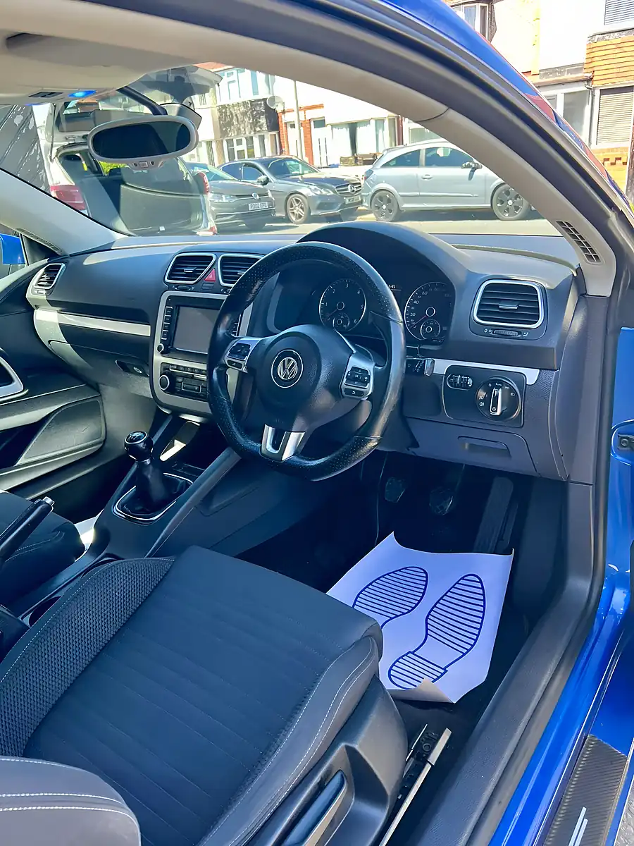 Used 2012 Volkswagen Scirocco GT Electric Metallic Blue - Interior and Exterior details 5