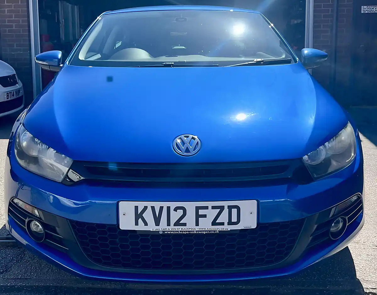 Used 2012 Volkswagen Scirocco GT Electric Metallic Blue - Interior and Exterior details 6