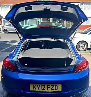 Used 2012 Volkswagen Scirocco GT Electric Metallic Blue - Interior and Exterior details 8