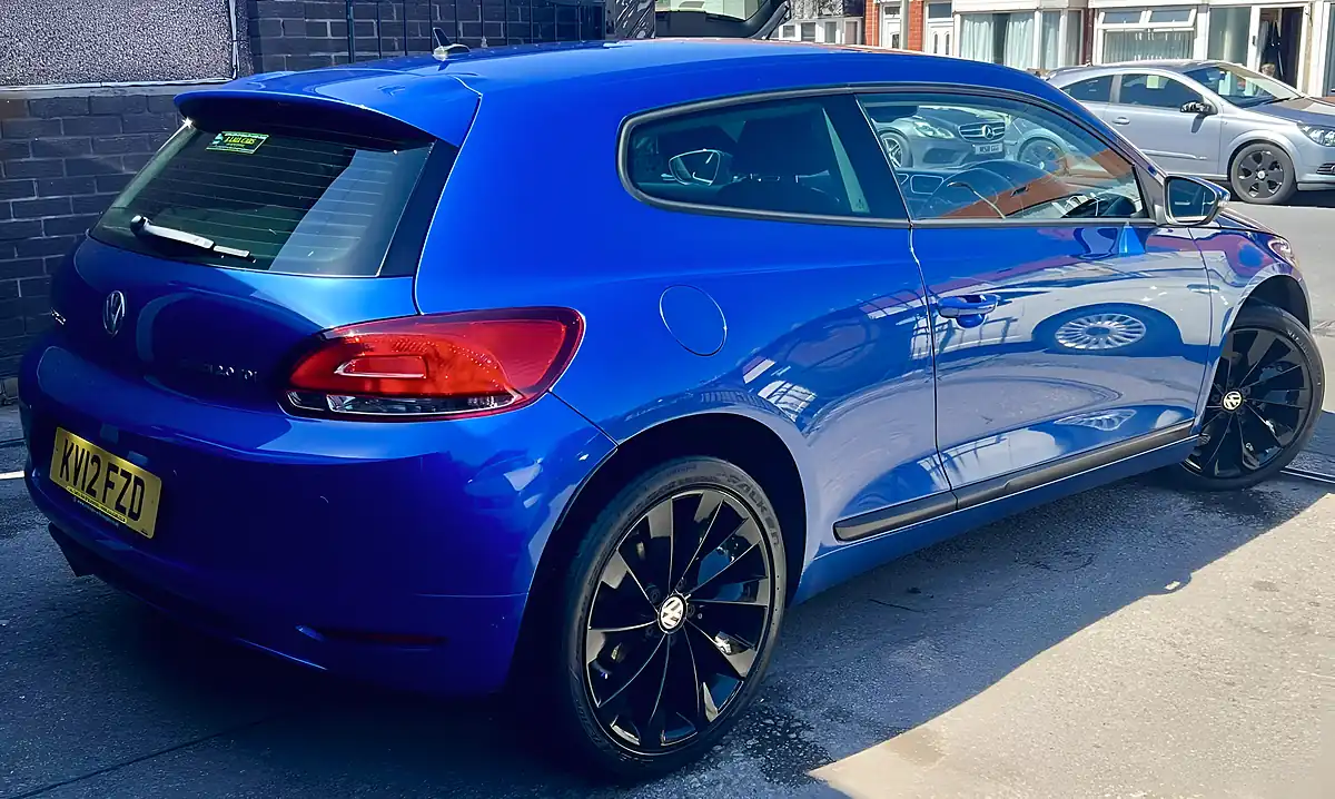 Used 2012 Volkswagen Scirocco GT Electric Metallic Blue - Interior and Exterior details 9