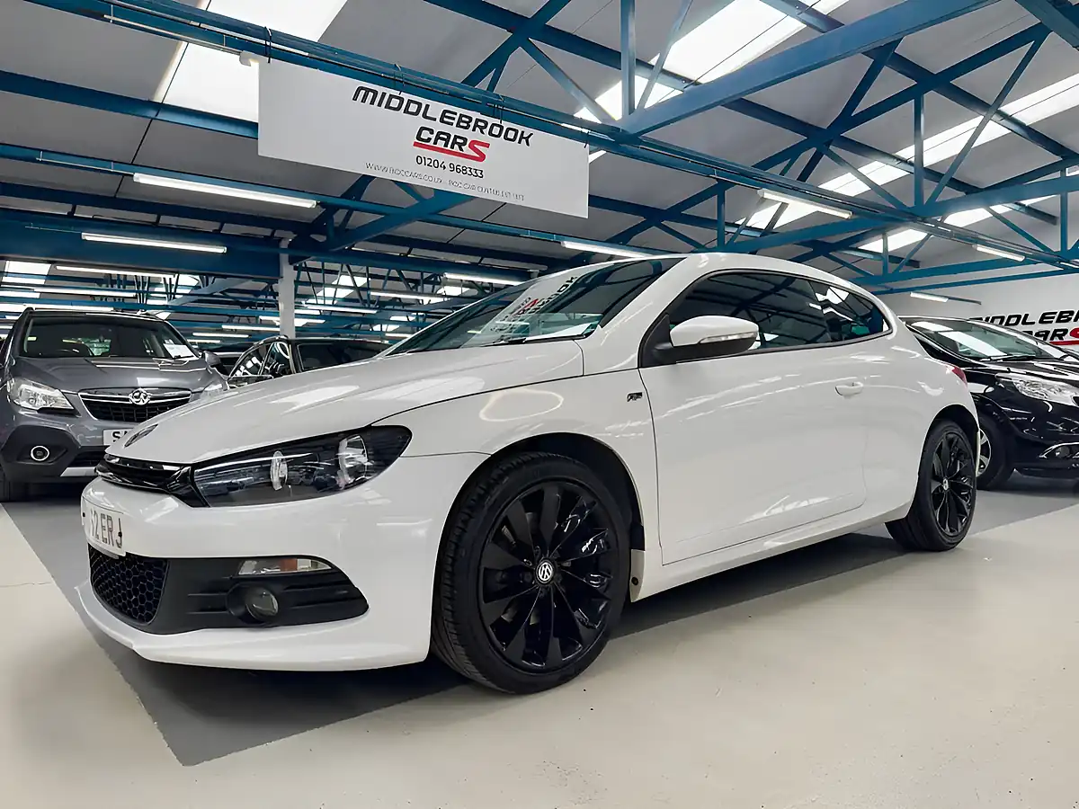 Used 2012 Volkswagen Scirocco R-Line White - Interior and Exterior details 2