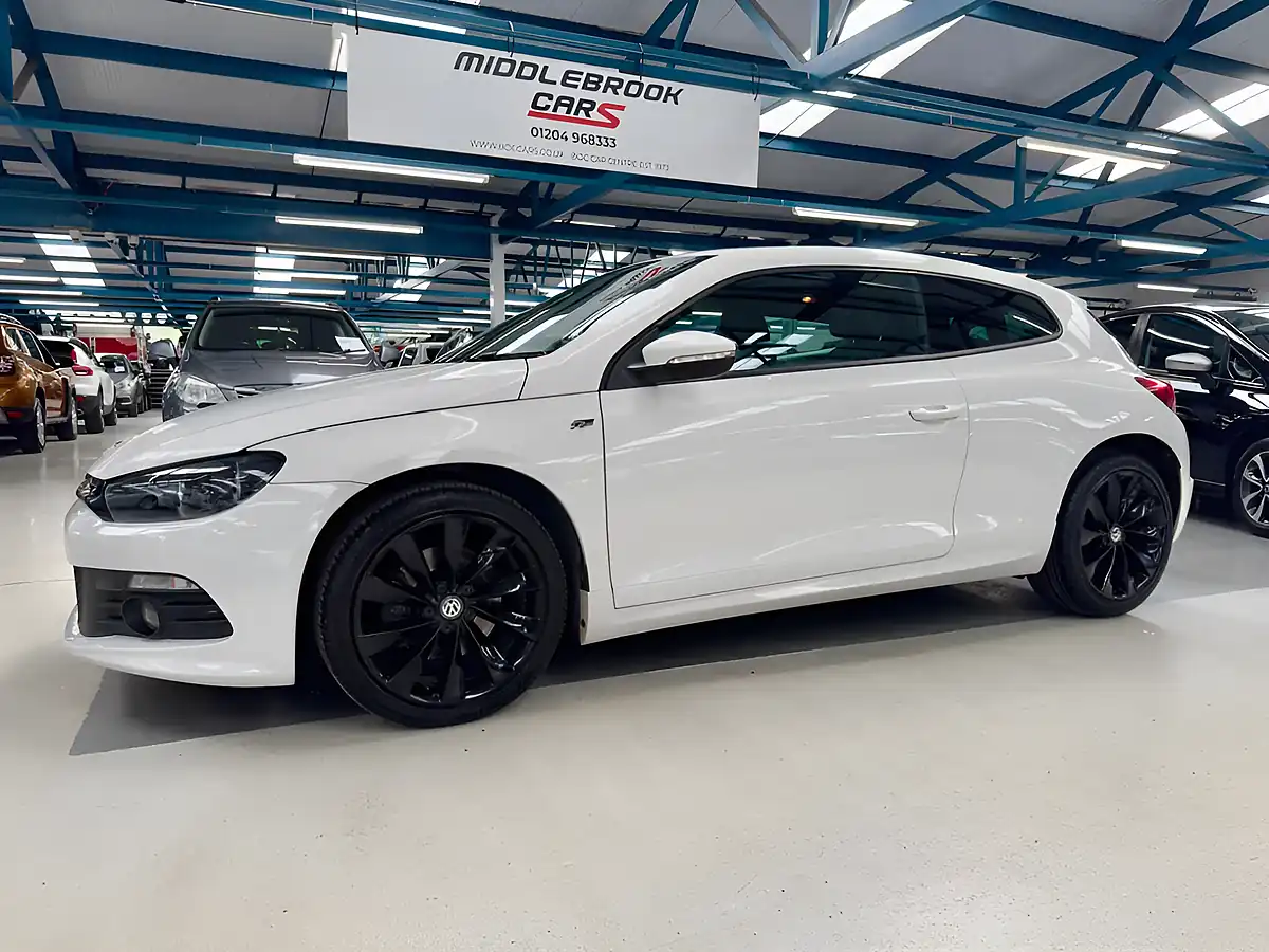 Used 2012 Volkswagen Scirocco R-Line White - Interior and Exterior details 4