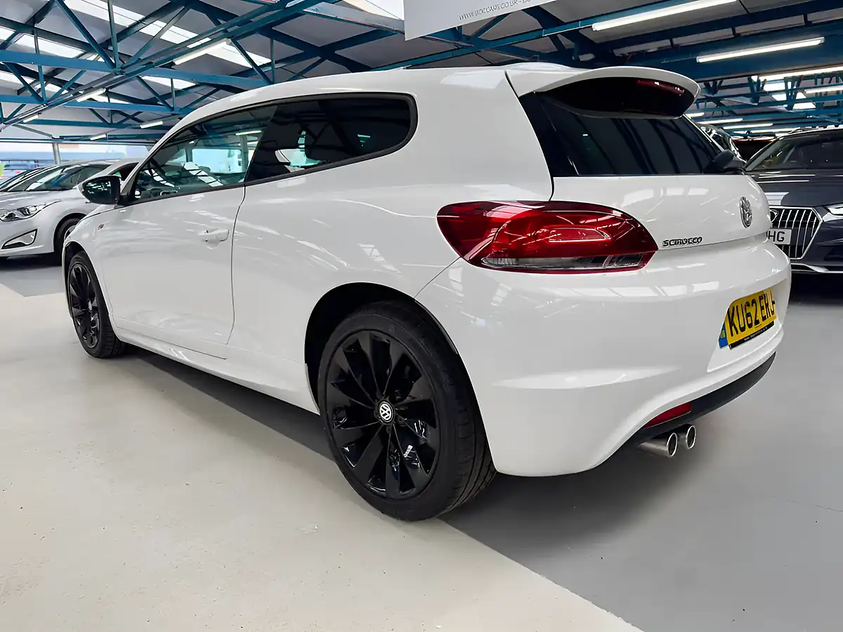 Used 2012 Volkswagen Scirocco R-Line White - Interior and Exterior details 6