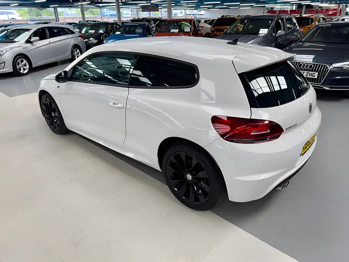 Used 2012 Volkswagen Scirocco R-Line White - Interior and Exterior details 7