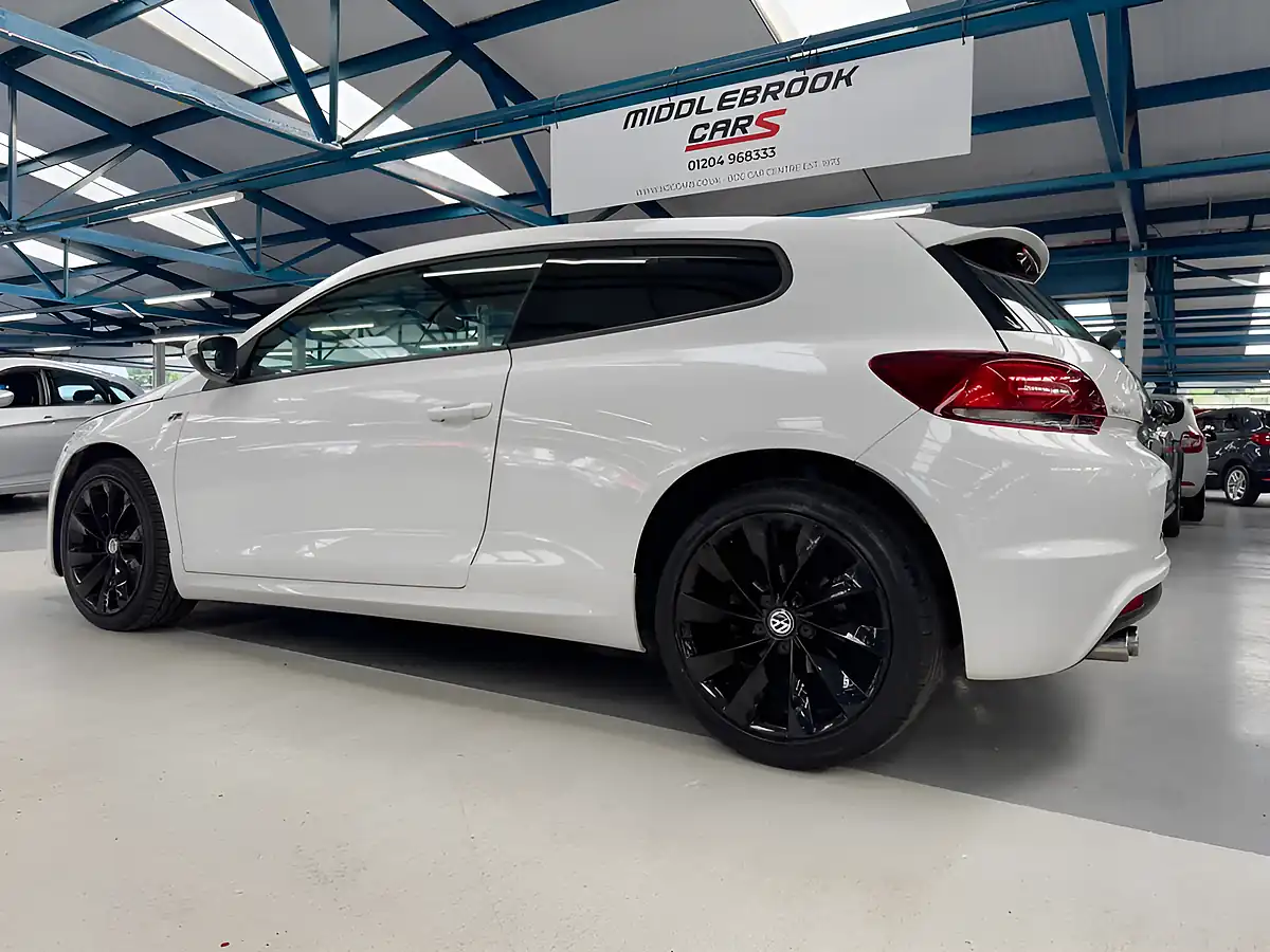Used 2012 Volkswagen Scirocco R-Line White - Interior and Exterior details 8
