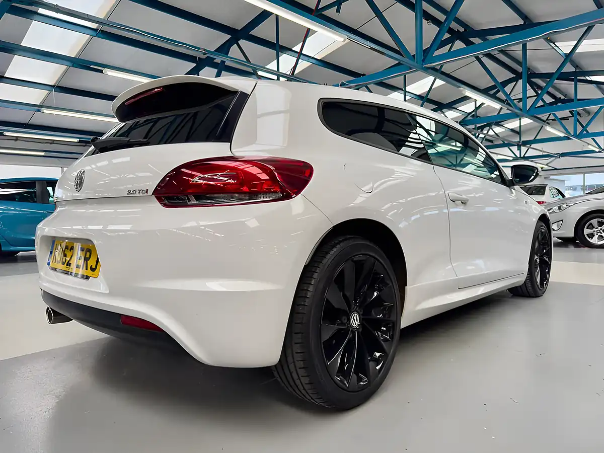 Used 2012 Volkswagen Scirocco R-Line White - Interior and Exterior details 9