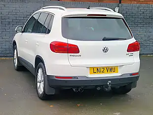 Used 2012 Volkswagen Tiguan Se White - Interior and Exterior details 8