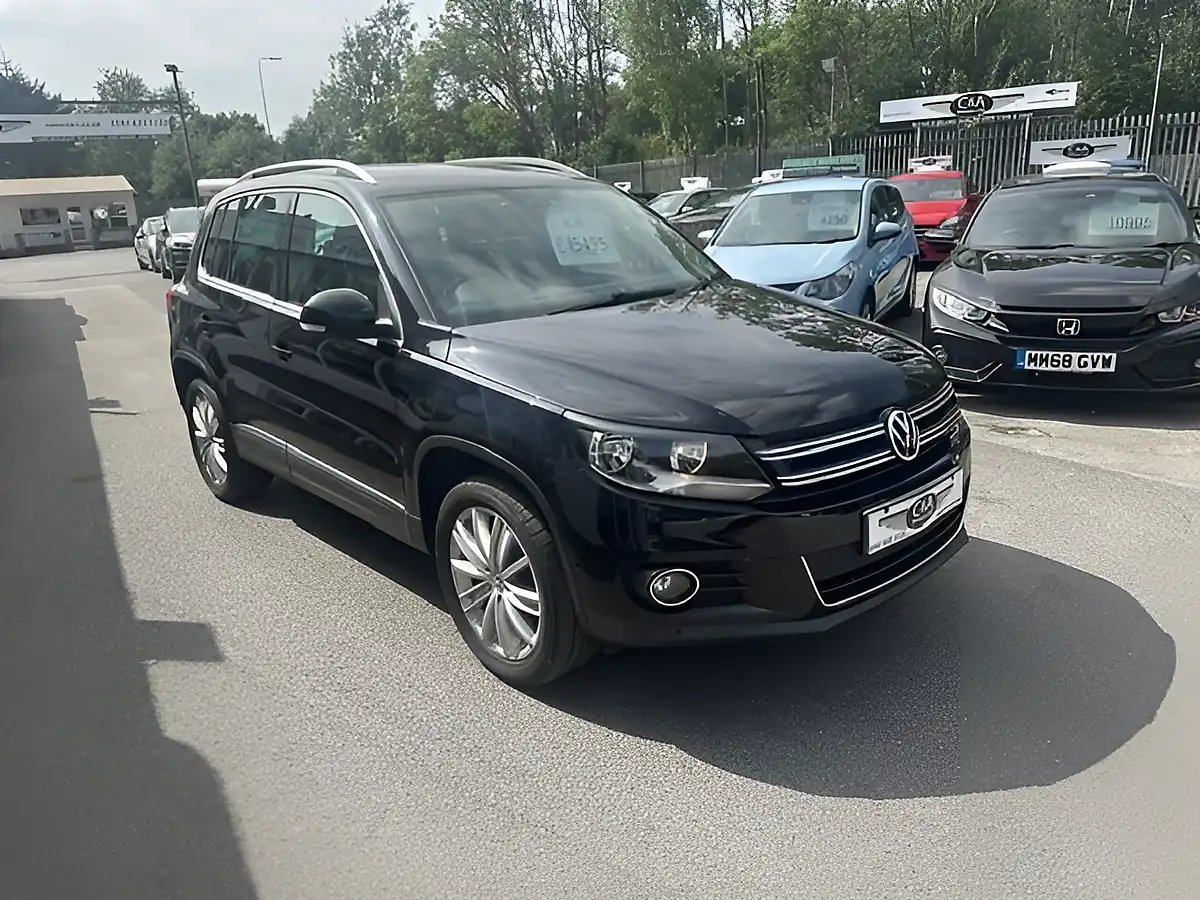 Used 2012 Volkswagen Tiguan Sport Black - Front View