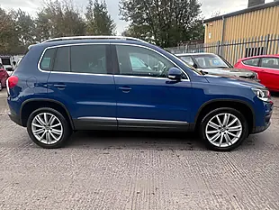 Used 2012 Volkswagen Tiguan Sport Blue - Interior and Exterior details 6