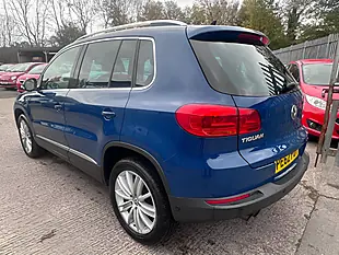 Used 2012 Volkswagen Tiguan Sport Blue - Interior and Exterior details 7