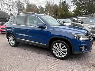 Used 2012 Volkswagen Tiguan Sport Blue - Interior and Exterior details 8