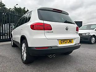 Used 2012 Volkswagen Tiguan Sport White - Interior and Exterior details 4