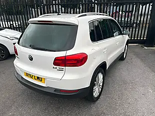 Used 2012 Volkswagen Tiguan Sport White - Interior and Exterior details 6