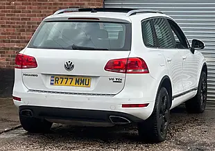 Used 2012 Volkswagen Touareg Se White - Interior and Exterior details 19