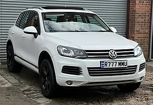 Used 2012 Volkswagen Touareg Se White - Interior and Exterior details 3
