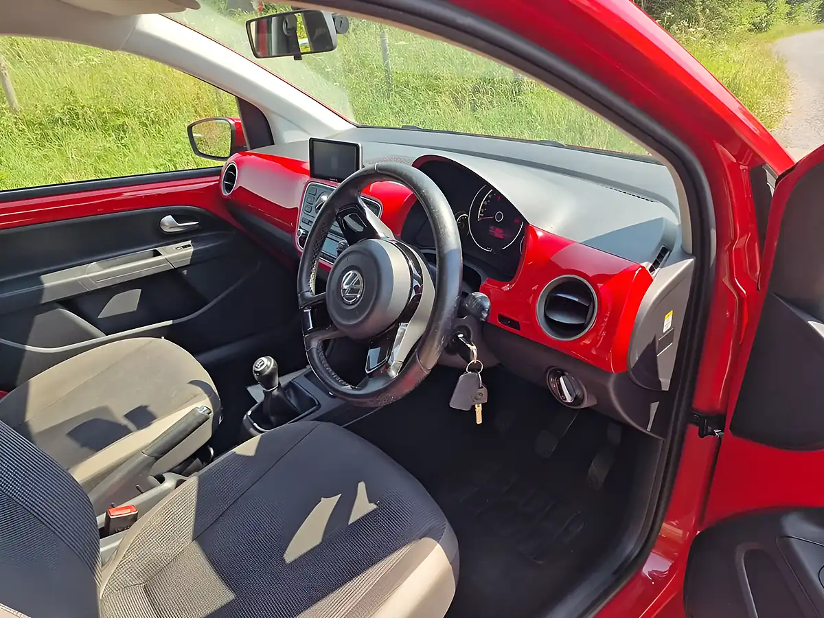 Used 2012 Volkswagen Up! High Up! Red - Interior and Exterior details 12