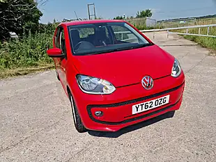 Used 2012 Volkswagen Up! High Up! Red - Interior and Exterior details 2