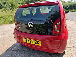 Used 2012 Volkswagen Up! High Up! Red - Interior and Exterior details 8