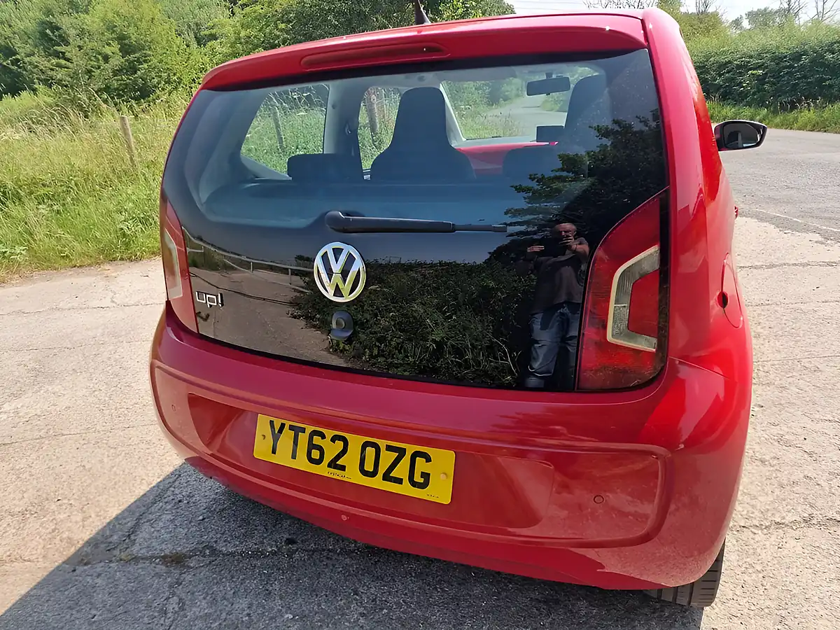 Used 2012 Volkswagen Up! High Up! Red - Interior and Exterior details 8