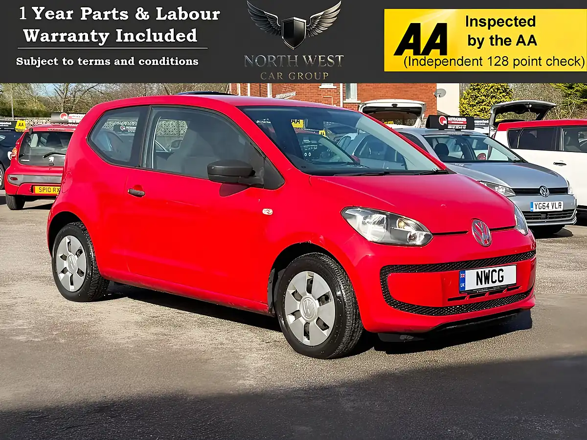 Used 2012 Volkswagen Up! Take Up Red - Front View