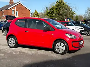 Used 2012 Volkswagen Up! Take Up Red - Interior and Exterior details 3