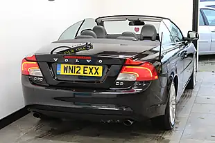 Used 2012 Volvo C70 Se Lux Black - Interior and Exterior details 10