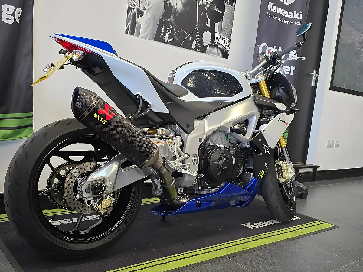 Used 2013 Aprilia Tuono V4 1000 White - Interior and Exterior details 2